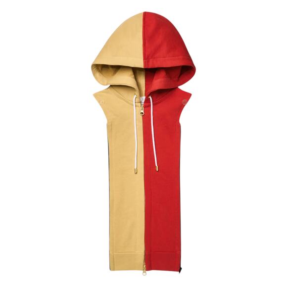 VERONICA BEARD Hoodie Dickey in Red & Gold (NFL San Francisco 49ers) - Picture 1 of 8